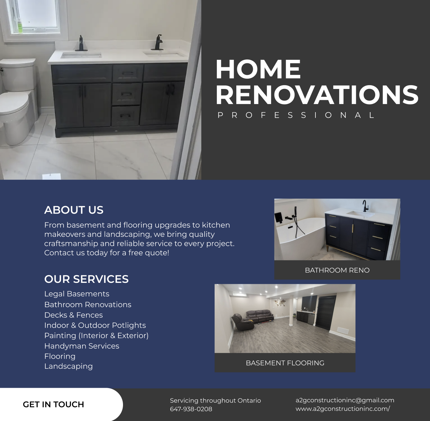 HOME RENOVATIONS PROFESSIONAL